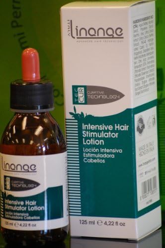 Linange Italy Advanced Hair Technology Intensive Hair Stimulator Lotion (125ml), Scalp Treatment Serum for Men and Women