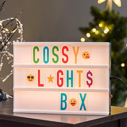 cossy 300 Cinema Light Box Letters, Lightbox Number, Symbols and Emojis for A4 Light Box - Thumbnail 3