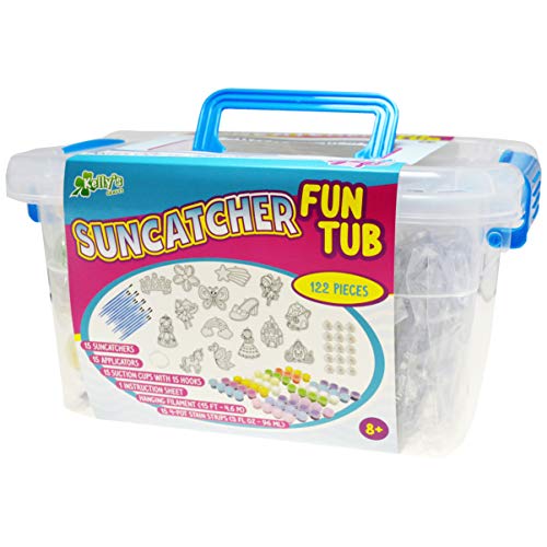 New Image Group Kelly's Crafts Suncatcher Fun Tub-Magic Fairy Tale