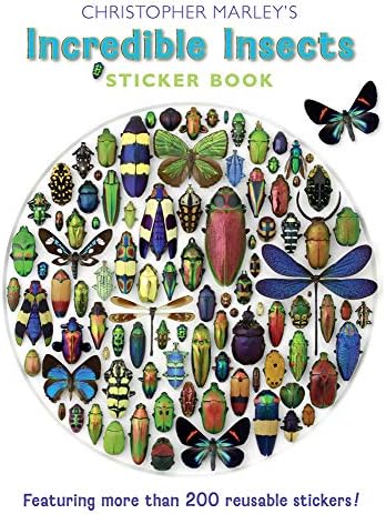 Christopher Marley's Incredible Insects Sticker Book