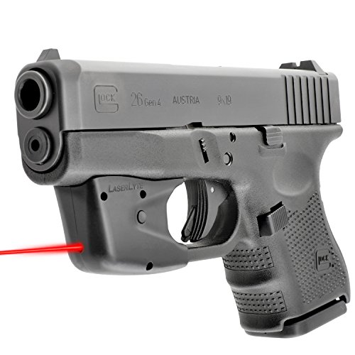 LASERLYTE Laser Sight Trainer for GLOCK 42 43 26 27. LASER DOT for fast aim. LASER TRAINER for firearm training. PUSH BUTTON activation for simple use. AUTO-OFF to save battery life. UPGRADED adjustment screws for fast sight in.