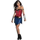 Rubies Women's DC Wonder Woman Costume with Accessories for Themed Parties and Halloween, As Shown, Medium