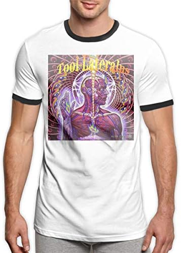 SRJF Tool Lateralus Shirt T-Shirt Contrast T-Shirt Men's T-Shirt Stylish Comfortable Breathable Youthful