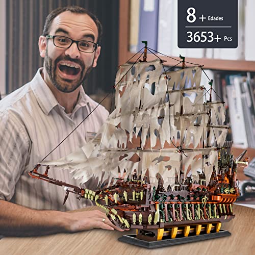Mould King 13138 Model Ships Kits To Build For Kids And Teens, 3653