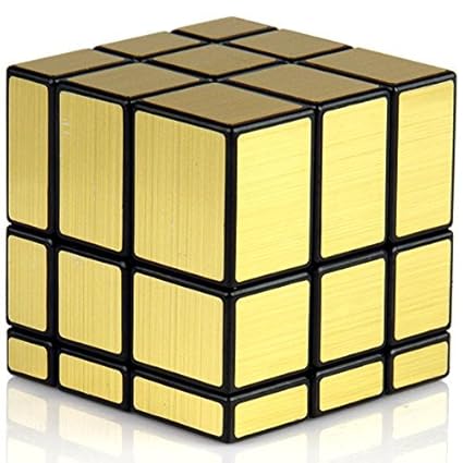 Premsons 3x3x3 Speed Gold Mirror Magic Cube - Fast & Smooth / No Stuck/ Stickerless