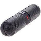 Samsung P7100 Galaxy Tab Compatible Wireless Bluetooth Speaker Certified Portable HiFi wireless Bluetooth Pill Speaker, TF Card, Mp3 Player Mobile Phone Hands free Stereo Audio Mini Speaker Supported Devices, Assorted Colors By syl.