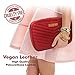 MOSAJIE AlgorithmBags Travel Jewelry Organizer Storage Case for Necklace, Earrings, Rings, Bracelet (True Blood, Leather & Suede)