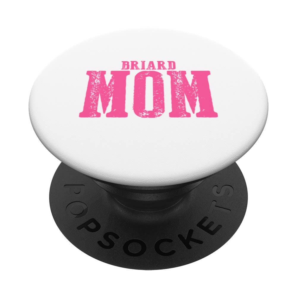 Briard Mom PopSockets Swappable PopGrip