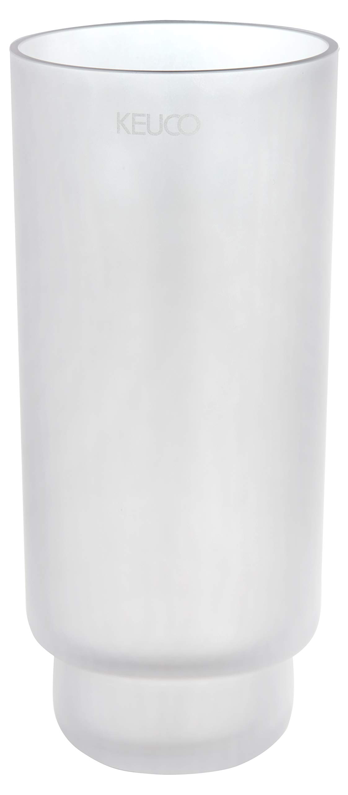 Keuco 11164009000 Edition 11 Toilet Brush Holder with Crystalline Glass Inset