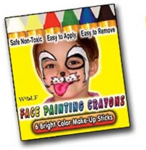 Wolfe Face Painting Crayons Bright