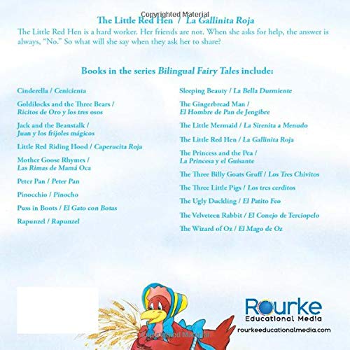 Bilingual Fairy Tales Little Red Hen English And Spanish Edition Ottolenghi Carol 9781641569934 Amazon Com Books Bilingual Fairy Tales Little Red Hen English And Spanish Edition Ottolenghi Carol 9781641569934 Amazon Com Books