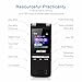DGFAN Voice Recorder, 560 Hours Rechargeable 8GB Audio Voice Activated Recorder Dictaphone Stereo with Mini USB & MP3 Player – Perfect for Recording Lectures, Meetings, Conversation and Interviews