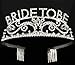 Elegant Rhinestone Bride to Be Tiara - Premium Quality Metal Bachelorette Party or Bridal Shower Accessory