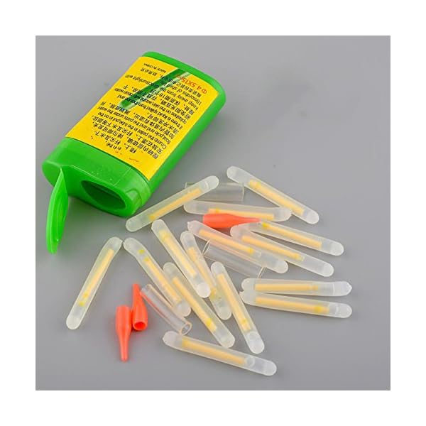 Gracefulvara-15Pcs-Mini-Fishing-Fluorescent-Lightstick-Night-Float-Dark-Glow-Stick