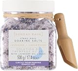 Sunday Rain Sleep Easy Bath Salts Lavender Cedarwood 500g Vegan Cruelty-Free