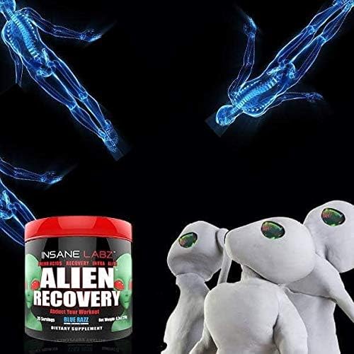 Healthcules Insane Labz Alien Recovery BCAA (Blue Razz)