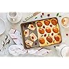 Monfish Rectangle Cake tin -9x13-Inch Carbon Steel Bakeware with Textured Finish - Deep Non-Stick Baking Tray - Oven…