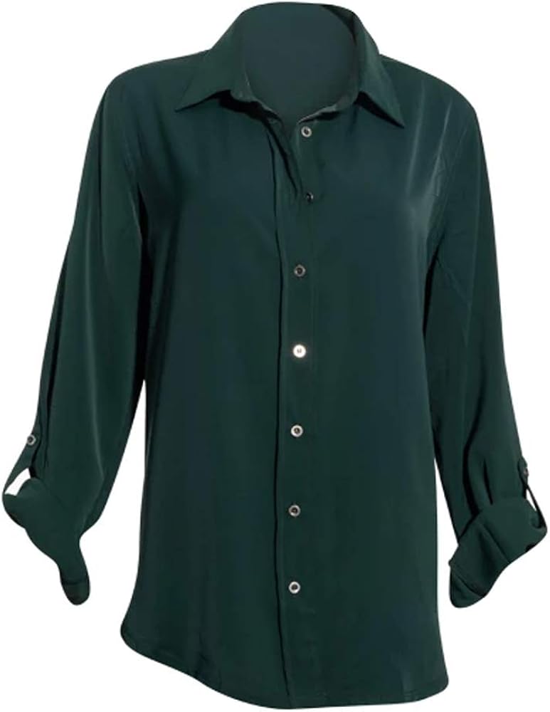 hunter green dress shirt
