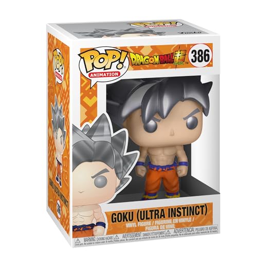 Funko Pop Animation: Dragonball Super - Goku Ultra Instinct Form Collectible Figure, Multicolor, Standard