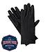 Isotoner Women’s Spandex Cold Weather Stretch Gloves with Warm Fleece Lining