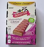 Nestle Skinny Cow Heavenly Crisp Chocolate Raspberry Candy Bar (1 Box/6 Bars)