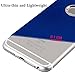 iPhone 6 Plus Case,iPhone 6S Plus Case,Casegory 3 in 1 Ultra Thin Slim Fit Reinforced Corner Soft Silicone TPU Shockproof Protective Bumper iPhone 6 Plus Phone Case- Navy Blue