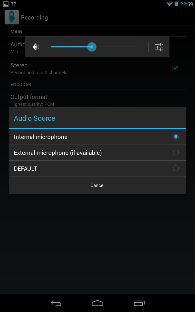 Simple Voice Recorder No for Android