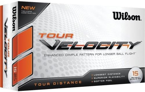 Wilson tour velocity distance golf balls Clearance