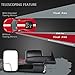 ECCPP Towing Mirrors Replacement fit for Dodge 94-01 for Ram 1500 94-02 for Ram 2500 3500 Pickup Truck Manual Towing Tow Mirrors Left Driver and Right Passenger Pair Set Fits 60177-78C Side Mirrors