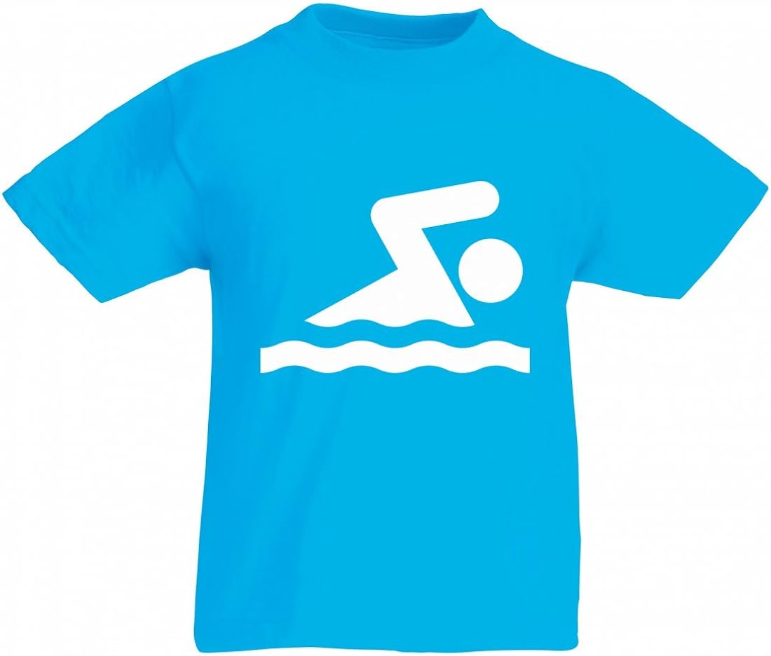 Darf Man Im Freibad Mit T Shirt Schwimmen T-Shirt - Schwimmen- Sport- Wasser- Schwimmbad- Aktiv - Tshirt für