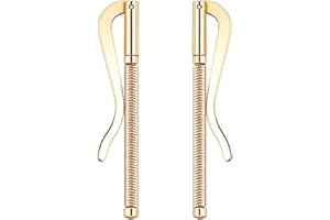 ELLENTAE 2 Pieces 65mm Spring Money Clip Insert Bar Slim Wallet Clamp Replacement Parts For Bifold Leather Purse Credit Card Holder