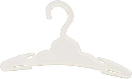 plastic doll clothes hangers
