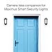 Maximus Smart Security Light, Traditional Textured Black Finish, Compatible with Alexa, 450lm A19 bulb included