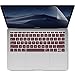 GMYLE New MacBook Air 13 Inch Case A1932 2018 Touch ID Retina Accessories 5 in 1 Bundle, Hard Shell, Privacy Webcam Cover Slide, Anti Dust Plugs & Keyboard Cover Screen Protector - Burgundy Red