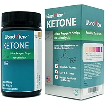 Amazon.com: Wondview Ketone Test Strips Urine Keto Tester ...