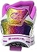 Heelys Kid's Motion Plus Skate Shoe Fashion Sneaker - White/Rainbow/Hot Pink - Girls - 13