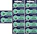 Sony 377 - SR626SW Button Cell Zero Mercury Battery x 12