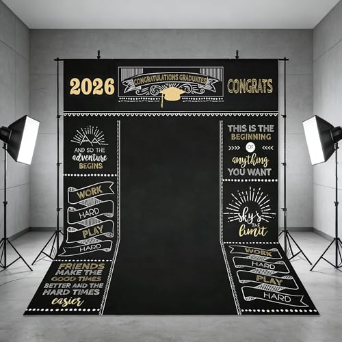 Mocsicka Graduation Backdrop 2026 Graduation Party
