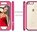 iPhone 6S Case, iPhone 6 Case, Style4U Slim Shock Absorbent Scratch Resistant Full Body Protection Hybrid Armor Defender Case for Apple iPhone 6S / 6 with 1 Stylus [Hot Pink]