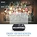 Zeacool Mini Video Projector, Portable Movie Projector with 170″ & 1080P Support, Compatible with Fire TV Sticks, PS4, Smartphones, PCs & More for Home Theater Entertainmentthumb 1