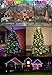 Linkable LED Christmas Lights 72ft 200Led Color Changing Tree Light,8 Mode Multi Color String light,DC24V Safe Adapter Decoration Light with Timer & Remote,Fairy Light for Halloween Wedding Xmas Party