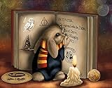 Diartop 5D Diamond Painting Kit by Number Wow I'm Potter Full Drill Diamond Painting Kit Home Wall Decor
