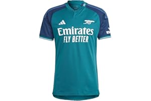 adidas Men's Soccer Arsenal 23/24 Third Jersey - A Fan Jersey with a Vintage Arsenal Look, Made with Recycled Materials