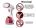 Portable Garment Clothes Steamer for Removing Stubborn Wrinkles - 260ml Travel Size HandHeld Garments Steamers with High Capacity for Better Ironing at Home and Traveling - Best Fabric Steam