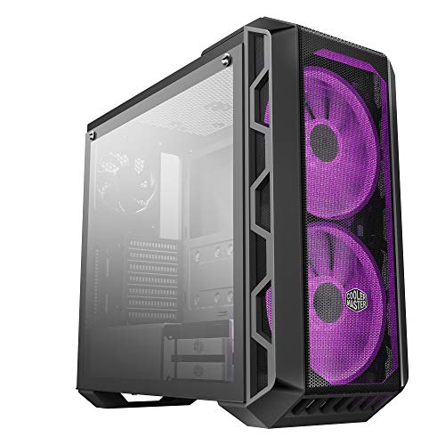 Cooler-Master-MasterCase-H500-Caja-PC-RGB-con-Dos-Ventiladores-200mm-para-Potente-Flujo-de-Aire-Paneles-Chasis-Frontales-Transparente-y-Mallado-Capacidad-de-Hardware-ATX-Flexible