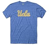 UCLA Bruins Adult Logo Straight Tri-Blend Short Sleeve T-Shirt - Royal