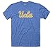 UCLA Bruins Adult Logo Straight Tri-Blend Short Sleeve T-Shirt - Royal