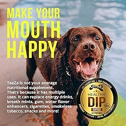 TeaZA Herbal Dip Coffee Pouches -Nicotine