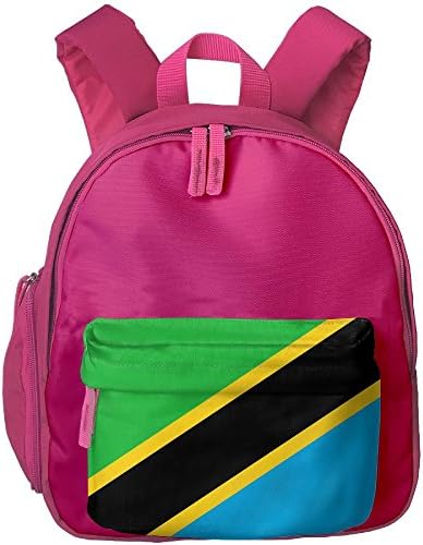 Fengyaojianzhu Flag Of Tanzania Beautiful School Book Bag Travel Student Backpack For Toddler Kids Girls Boys