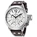 TW Steel Men's CE1007 CEO Canteen Brown Leather White Chronograph Dial Watch